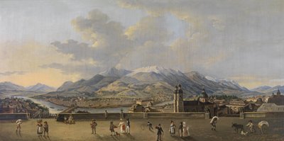 Panorama of Innsbruck, Seen from the City Tower by After Friedrich Rehberg